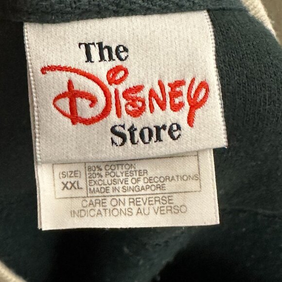 Official The Disney Store Teal Retro Sweater Men 2XL Winnie The Pooh Crew Neck - Picture 3 of 12